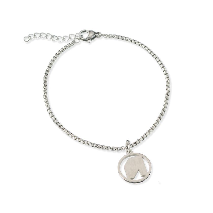 062. Bracelet Round A silver
