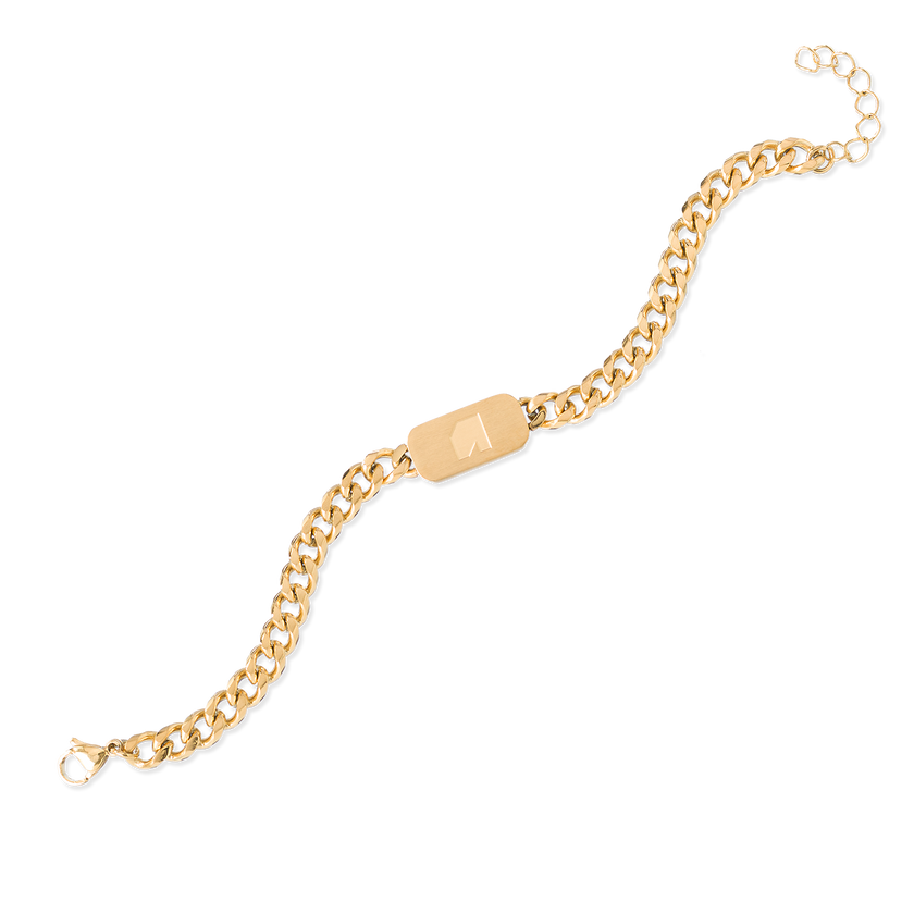 063. Bracelet Bold gold