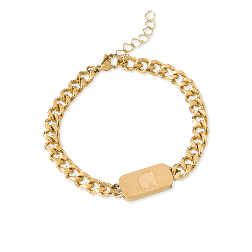 063. Bracelet Bold gold