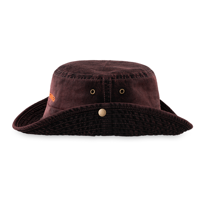 073. Safari Hat washed black