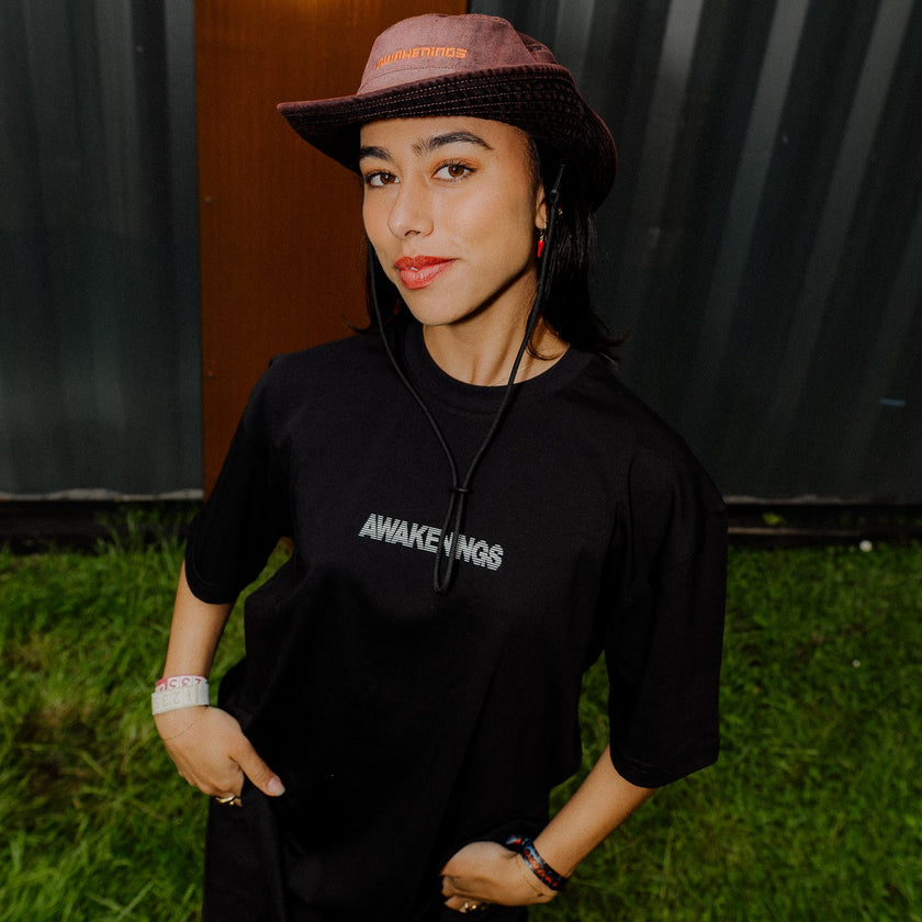 009. T-shirt Ice Cream Black oversized fit