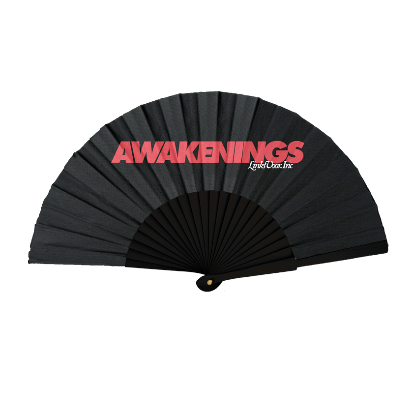 050. Handfan Red Logo black