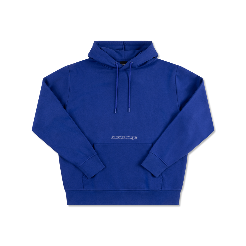 022. Hoodie A Royal Blue oversized fit