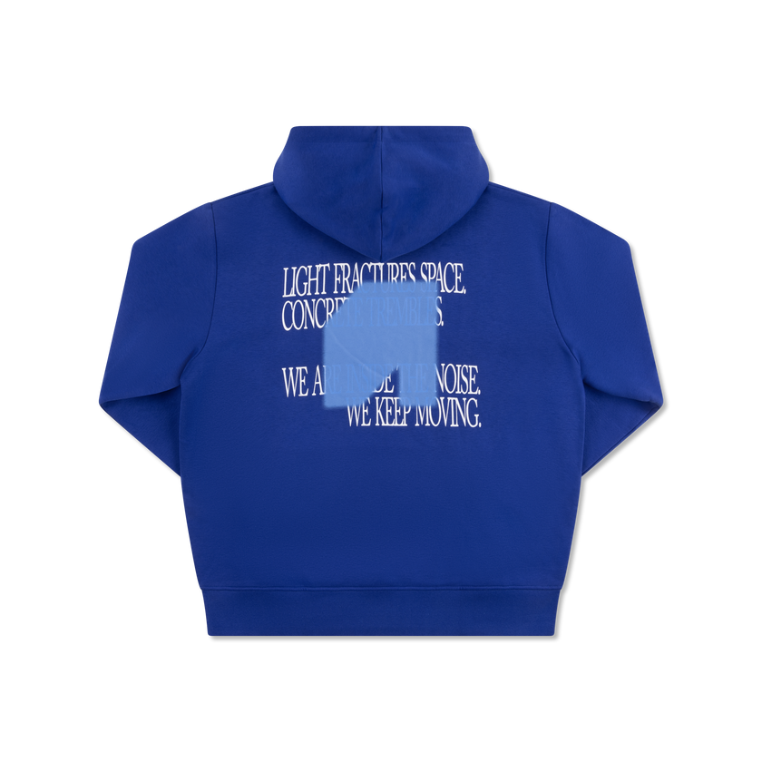 022. Hoodie A Royal Blue oversized fit