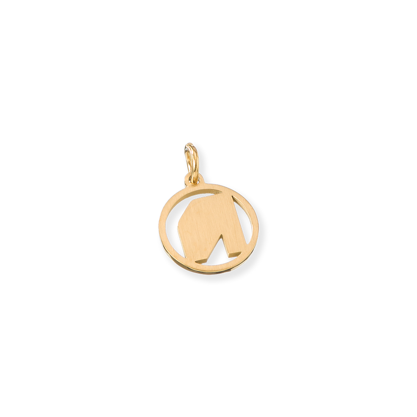 064. Pendant Round A gold
