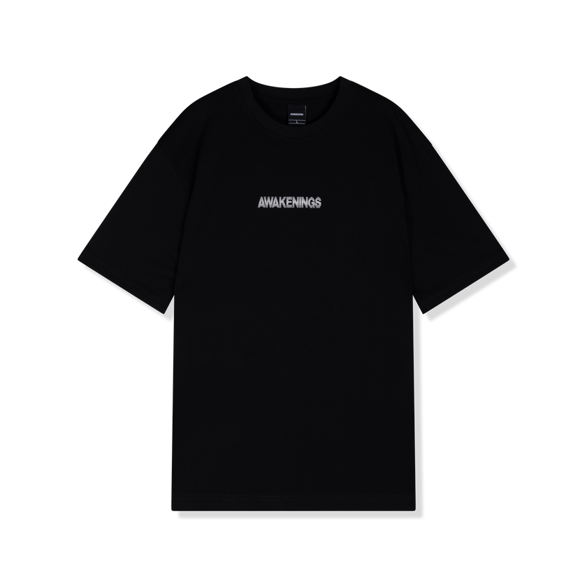 009. T-shirt Ice Cream Black oversized fit