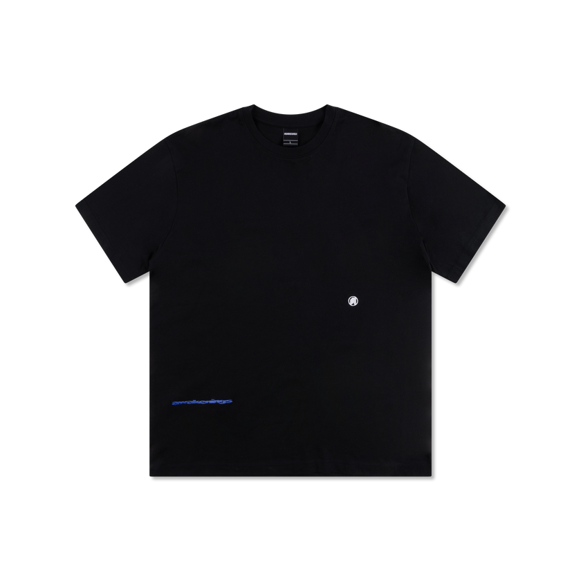 005. T-shirt Blue Round Serie oversized fit